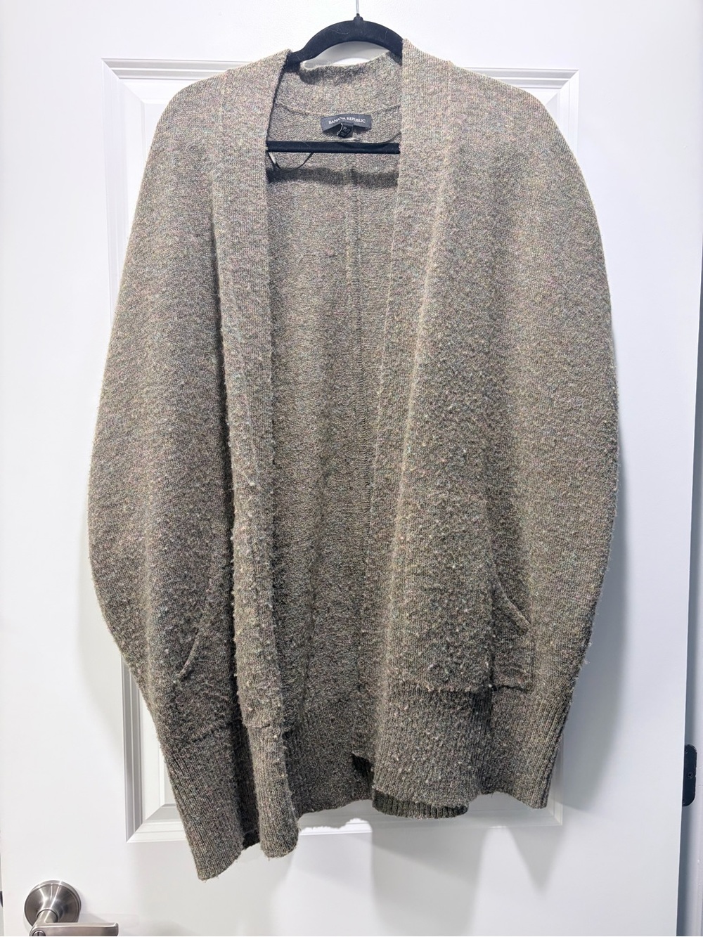 Banana Republic Open-Front Women's Cardigan - Taupe